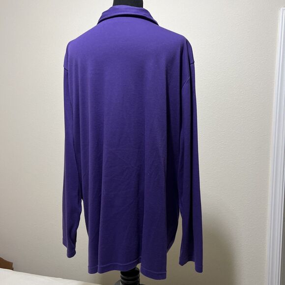 Red Hat Society Full Zip Sweatshirt Cardigan Jacket Purple Embellished - Picture 4 of 13
